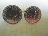 Запонки из монет Англии., фото №9