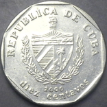 10 сентаво Куба 2000, фото №3