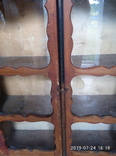 Шкаф старинный типа витрины, фото №9