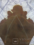 Настенное зеркало винтаж дерево грунт 76 cm x 42 cm, фото №9