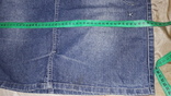 Юбка джинс размер 46/ 29. Вышивка., фото №3