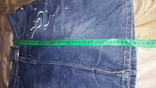 Юбка джинс размер 46/ 29. Вышивка., фото №5