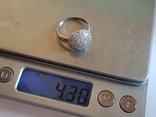 Кольцо серебро 925 проба. Размер 18.5, фото №8
