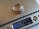 Кольцо серебро 925 проба. Размер 18.5, фото №9