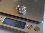 Кольцо серебро 925 проба. Размер 19, фото №11