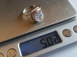 Кольцо серебро 925 проба. Размер 19, фото №12