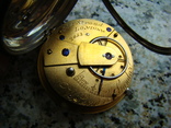 Английские карманные часы Vilson London XIX век серебро, фото №4