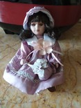 Винтажная интерьерная коллекционная кукла, фото №4