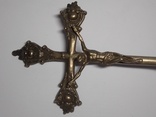 Крест латунный, фото №6
