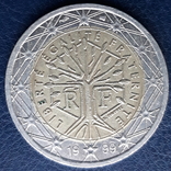 2 евро 1999 г. Франция, фото №2