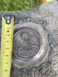 Старая серебряная иконка 800пр. 24г, фото №6