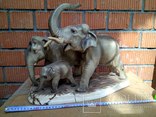 Слоны 45х35 см на реставрацию, фото №2