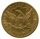 10 Долларов 1899г. США, фото №3