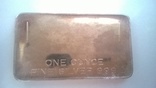Олимпийский слиток серебра с номером 7, фото №3
