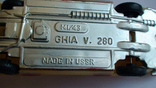 Игрушка СССР авто машинка Ghia V.280., фото №6
