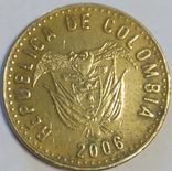 Колумбия 100 песо 2006, фото №3