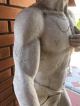 Cкульптура из камня Юный воин 190см, фото №8