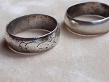 Серебряные кольца, фото №2