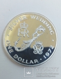 1 доллар 1972г. Bermuda., фото №2