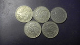 10 центів Барбадос (порічниця) 5шт, всі різні, фото №2
