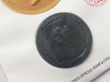 Монета Elizabeth II ,,Isle of Man'' 1 Crown 1990,. конверт з відповідними марками., фото №8