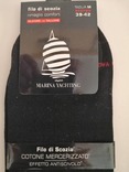 Носки MARINA YACHTING размер М 39/42 bianco,nero = две пары, фото №7