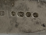 Старинная серебрянная ложка 925 проба Англия Лондон 1845 год, фото №5