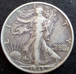 HALF DOLLAR 1943, фото №8