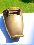Туфля старинная - бронза германия - кашпо - ваза или для шетки, фото №4
