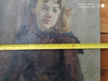 "Портрет девушки"  Худ. Нудельман Р.Э. 50-е г.г., фото №8