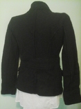 Теплый пиджак, шерстяной котон, р.S-M, фото №6