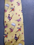 Шёлковый галстук, с фантастическими птицами, английский., фото №5