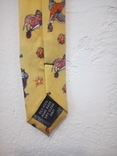 Шёлковый галстук, с фантастическими птицами, английский., фото №6
