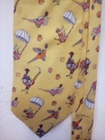 Шёлковый галстук, с фантастическими птицами, английский., фото №2