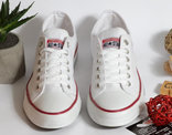 0345 Мужские кеды Converse All Star. Белые 42 р. - стелька 27 см, фото №7