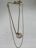 Золотистое ожерелье с кулоном  от английского производителя Freedom, фото №2