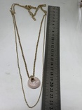 Золотистое ожерелье с кулоном  от английского производителя Freedom, фото №6