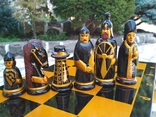 Шахматы коллекционные Курск СССР полный набор воины, фото №12