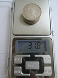 2 Марки 4шт 1938-39гг. серебро, фото №3