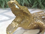 Крокодил коллекционная статуэтка 25 см вес 915 грамм, фото №9