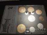 Набор обиходных монет НБУ 2016 / набір обіходних монет UNC, фото №2