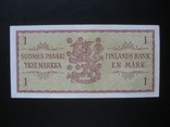 1 марка 1963 г.в. Финляндия, фото №3