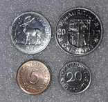 Монеты Маврикия 4 шт., фото №2