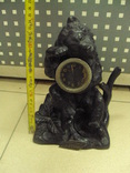 Чавунний ведмідь каслі з годинником, фото №4