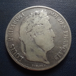 5 франков 1834 Франция  серебро  (,3.4.5)~, фото №2