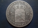 2 1/2 гульдена 1872 Нидерланды  серебро  (,3.4.6)~, фото №4