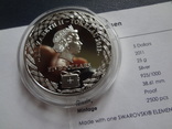 5 долларов 2011 Такелау серебро~, фото №6