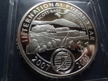1 доллар 2007-2008 Новая Зеландия Международный полярный год серебро~, фото №3