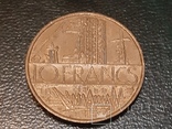 Франция 10 франков 1987, фото №2