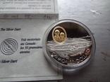 20 долларов 1991 Сильвер Дарт серебро, фото №3